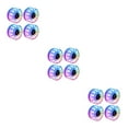 thumbnail image 3 of Dalazy Patins à Roulettes Lumineux Roulements LED Lumineux Rue Extérieur Lisse et Efficace Coloré 58x32mm 3Ensemble, 3 of 6