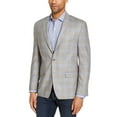 thumbnail image 1 of Ralph Lauren LIGHT BROWN/BLUE Classic-Fit UltraFlex Plaid Coat, US 50 R/M37.5, 1 of 4