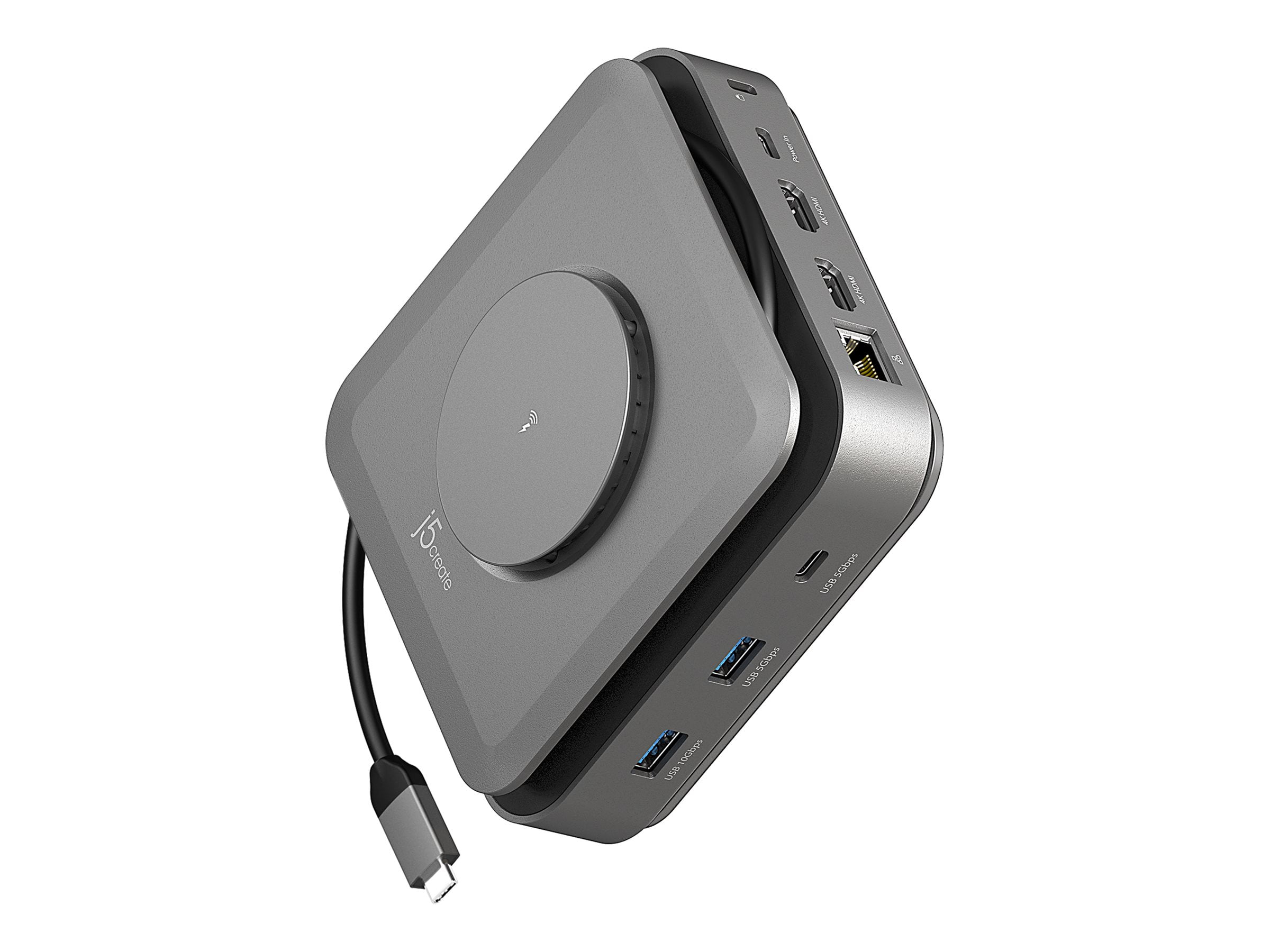 AV Access USB C KVM Switch Docking Station, 3-Port with HDMI for