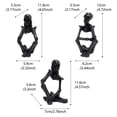 thumbnail image 2 of Thinking Skeleton Statue Resin Skull Figurine, Gothic Halloween Skeleton Decor for Desk, Bookshelf, Tabletop, Home, Office, Halloween Party Decoration, 2 of 5