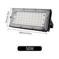 thumbnail image 3 of LED Flood Light 50W/100W/150W AC100V/AC110V/120V AC 130V Outdoor Floodlight Spotlight IP65 Waterproof Reflector LED Street Lamp Landscape Lighting LED Flood Light Spotlight Garden Lighting Led Refle, 3 of 4
