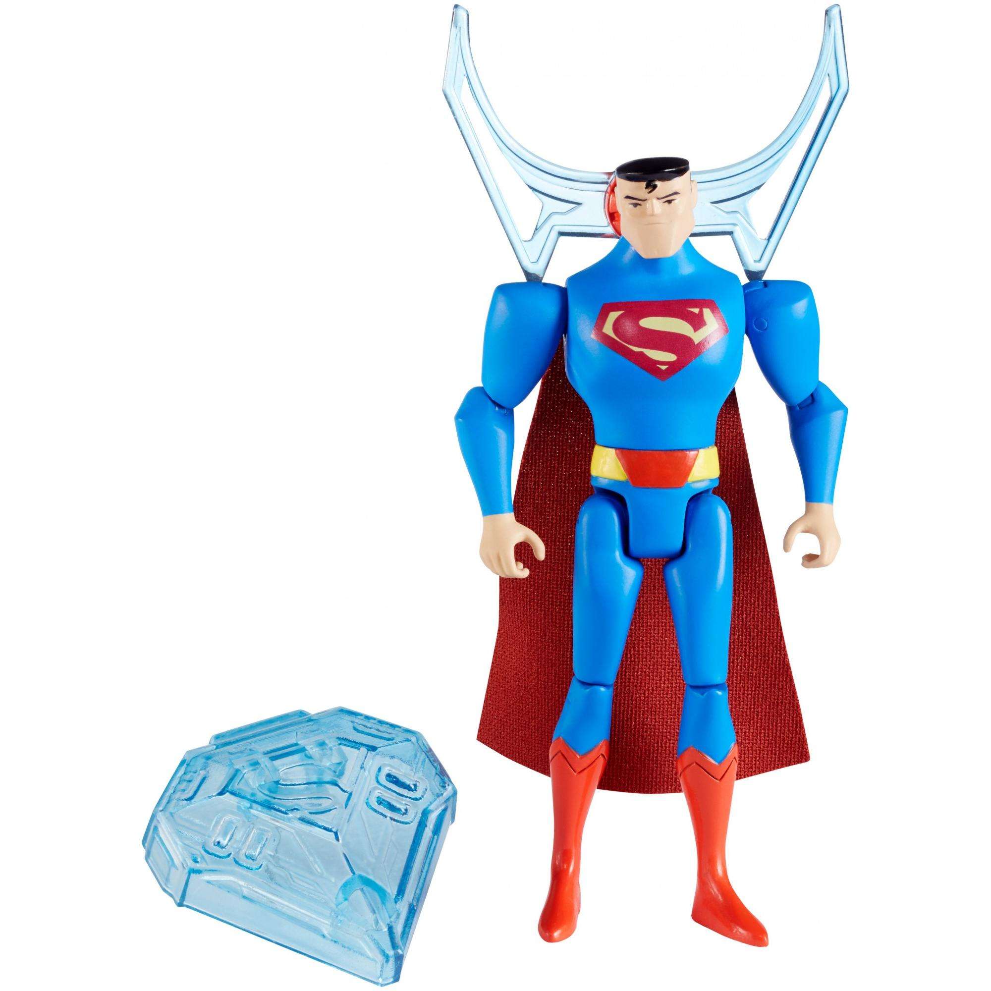Action Figure Mattel Justice League Superman 30,5 Cm - Con Mantello In Tessuto E Snodi