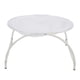 thumbnail image 4 of Cama elevada para hamaca para perros, cama para dormir lavable de malla transpirable desmontable para mascotas, color blanco, 4 of 5