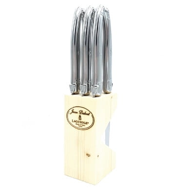 Viking Steakmesser-Set, 6-teilig Mit Pakkaholz-Griffen & Holzbox – Perfekt Für Fleischliebhaber