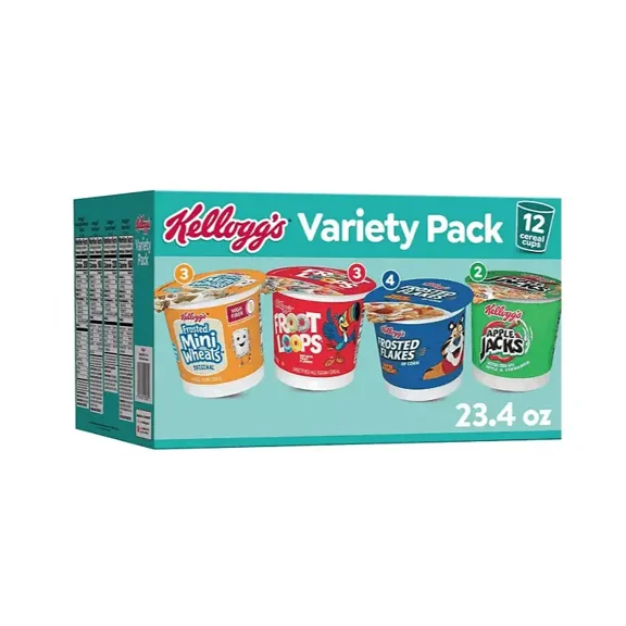 Kellogg's Variety Pack, 23.4 oz., 12 bowls