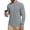 GrayBlue, variant on GENTS BLISS Long Sleeve Mens Shirts Casual Pullover Shirts for Men Lightweight Invisible Stripes Men Tshirts