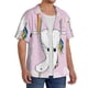 thumbnail image 2 of Fotbe Aerial Yoga for Unicorn Camisa Estampada de Manga Corta para Hombre, Casual de Verano, Estilo Playero, Sin Arrugas-Small, 2 of 5