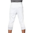 thumbnail image 3 of Ma Croix Mens Capri Fleece Joggers with Zipper Pockets Athletic Workout Casual Short Pants, 3 of 3