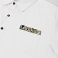 thumbnail image 4 of USNSM Mens Dress Shirts Long Sleeve Button Down Casual Shirts for Men Inner Contrast Formal Business Work Shirt White XL, 4 of 6