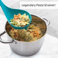 thumbnail image 3 of SHAR Strainer Spoon - BPA Free Vegetable Fruit Kitchen Strainer - Pasta Noodle Strainers for Kitchen - Small Kitchen Strainer - Food Grade and Dishwasher Safe Colanders and Colanders, 3 of 5