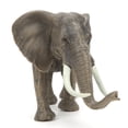 thumbnail image 3 of Juguete de elefante, modelo animal educativo de plástico de alta simulación, modelo animal de plástico, parte superior de la línea, 3 of 8