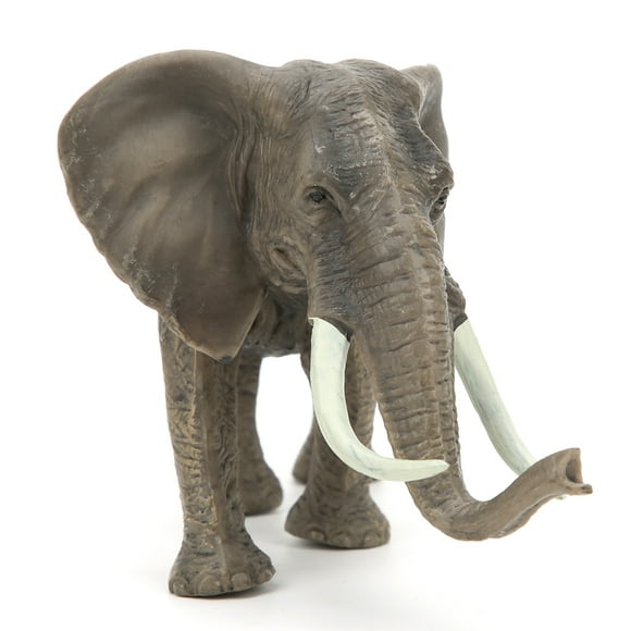 Juguete de Elefante BuyWeekMX Alta Simulación Plástico Modelo Animal Educativo