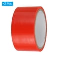 thumbnail image 3 of Unique Bargains Rubans Statiques Antiadhésifs 2 Po X 49 Pi, Ruban Adhésif pour Conduit en 2 Rouleaux Sans Colle, Adsorption Électrostatique, Rouge, 3 of 6