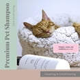 thumbnail image 3 of Bergli Dry Shampoo for Pets, no-rinse dry cleaning, deodorizing and odor removal, makes fur shiny, freshens with a citrus scent - Effective for dogs, puppies, and cats - Fresh citrus fragrance, 3 of 4