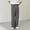 GRAY, variant on Men's Classic Fit Polyester Pleated Wrinkle Free Expandable Waist Pants S-XL(without belt)