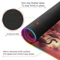 thumbnail image 4 of RGB Gaming Mouse Pad 15W Wireless Charging Large Waterproof Desk Mat 13 Light Modes Mousepad 31.5x11.8 Dead Trees and Flamingos, 4 of 6