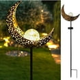 thumbnail image 1 of Wrought Iron Solar Outdoor Lantern | Hollow Projection Design | Automatic Dusk Activation | Waterproof | Patio Garden Lighting | No Wiring | Single Lamp | Rustic Décor, 1 of 6