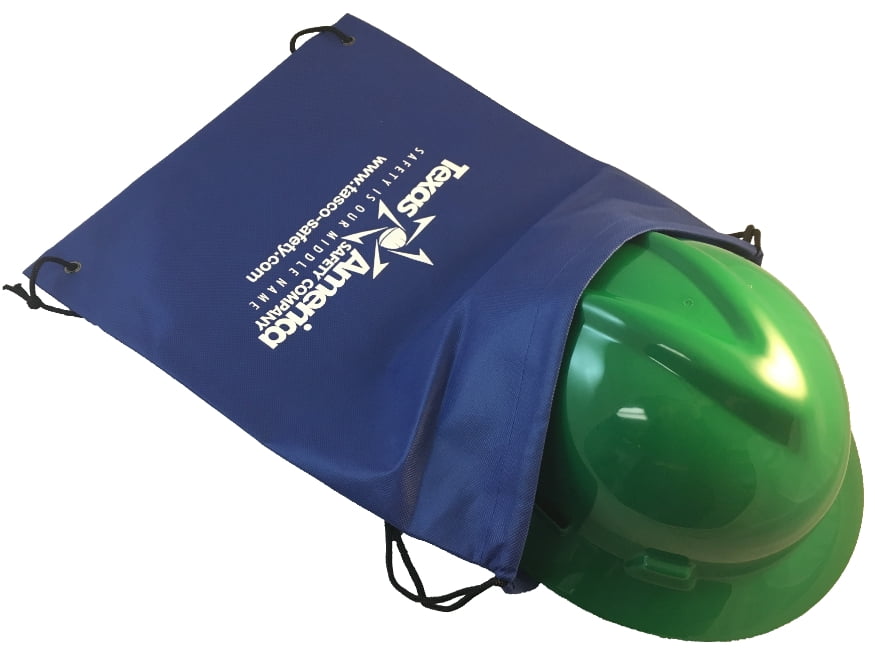 MSA V-Guard with Staz On Suspensions - Full Brim Hard Hats and Safety Tote - Green