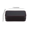 thumbnail image 1 of AMONIDA Watch Storage Organizer, Carbon Fiber Leather Watch Storage Box, For Women Personal Use Men Business Use, 1 of 8