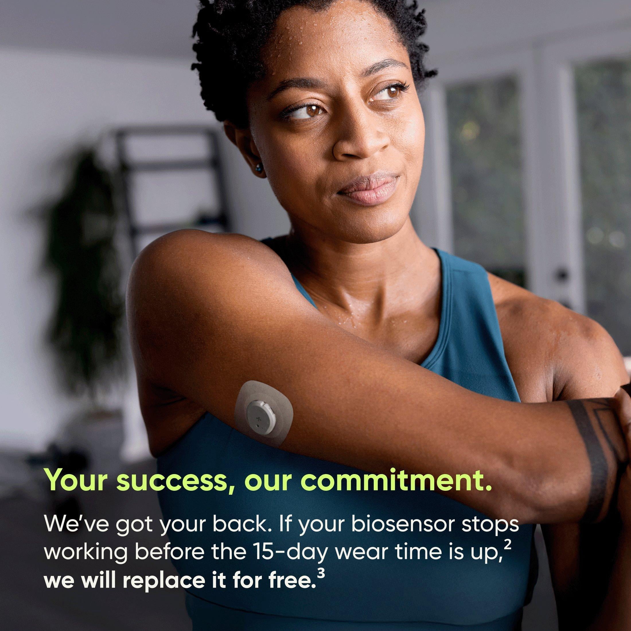 Stelo Glucose Biosensor & App by Dexcom—A Leader in Continuous Glucose Monitoring (CGM). 24/7 Glucose Tracking & Personalized Insights to Reveal Patterns. 2-Pack (Up to 15 Days Each*). iOS & Android.