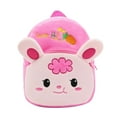 thumbnail image 1 of Mochila infantil con relleno de peluche para guardería | Mochila de terciopelo suave y relleno de espuma para niños y niñas | Mochila ligera para viajes y picnics, 1 of 2