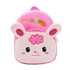 thumbnail image 1 of Mochila de infantil con peluche - Mochila de terciopelo suave para niños • Mochila de viaje ligera • Mochila con estampado de personaje, 1 of 2