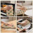 thumbnail image 6 of 2 Pcs Funny Kitchen Towels,Brown Christmas Tree Pattern Microfiber Dish Towels,Kitchen Tea Towels,Kitchen Towel Set (18" X 26"), 6 of 7