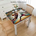 thumbnail image 2 of BANET , Tablecloth, Big Size , Rectangle Square Table Cover, Theme Decorations for Boys Kids Birthday White, 2 of 7