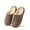 Coffee, variant on Womens Mens Striped Slippers Japanese Style Soft Comfort House Slipper Non-slip Indoor/Outdoor