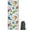 Colorful Dinosaurs Leaf, variant on Colorful Dinosaurs Landscape Pattern Hot Yoga Mat Towel Non Slip for Hot Yoga - Quick-Drying Yoga Mat Cover with 4 Corner Pockets with Travel Bag - Hot Yoga Towel Non Slip 70"x26"
