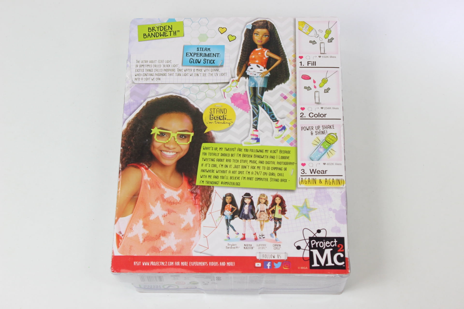Project Born CD 2枚セット Project MC2 Experiments with Doll Bryden's Glow Stick + DVD