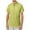 Green, variant on WAVSUF Lapel Polos Men Soft Pique polo Shirt Fashionable Round Neck Button Cotton T-Shirt Army Green Size L
