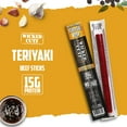 thumbnail image 3 of Wicked Cutz Premium Beef Jerky Sticks, High Quality, Protein-Rich, Teriyaki, 1.5 oz, 12-Pack, 3 of 7