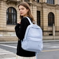 thumbnail image 1 of Fwttom Fresh and Sweet Backpack for Girls Macaron Colored Backpack Versatile Bow Ties Backpack for Going Out, 1 of 6