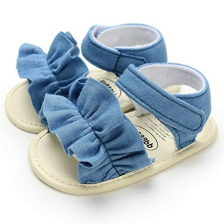 

LisenraIn Baby Summer Infant Girl Shoes Bowknot Princess Soft Sole Sandals