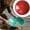 Red, variant on Haidf Gold Pan, Portable Round Gold Panning Pan with Riffles, Durable Outdoor Gold Mining Pan for Efficient Separation and Collection, Gold Prospecting Equipment for Beginners, 15", Light Blue