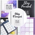thumbnail image 6 of RE-FOCUS THE CREATIVE OFFICE, 2026-2027 Academic Calendar, White, Monthly and Weekly Views with Time Slots, To-Do List, 6 of 6