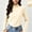 Beige Long Sleeve Shirts Girls, variant on JOANDKMI Long Sleeve Shirts for Teen Girls Mock Neck Ruffle Trim Pullover Fall Fashion Winter Tops Fitted Stretchy Cold Weather Warm Casual Blouses, Size 10-16