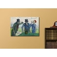 thumbnail image 2 of The Drinkers by Van Gogh Giclee Canvas Prints Wrapped Gallery Wall Art | Stretched and Framed Ready to Hang - 12" x 18", 2 of 3