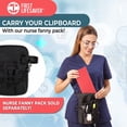 thumbnail image 5 of First Lifesaver Nursing Clipboard 3 Layers Aluminum Foldable Nurse Clipboard with Strong ClipFor Nurses, Nursing Students and Doctors (Baby Pink), 5 of 7