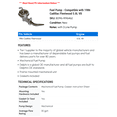 thumbnail image 2 of Fuel Pump - Compatible with 1986 Cadillac Fleetwood 5.0L V8, 2 of 2