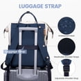 thumbnail image 4 of Mochila para portátil LOVEVOOK para mujer, mochilas de trabajo y negocios de 15.6 pulgadas con puert, 4 of 7