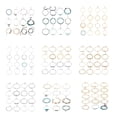 thumbnail image 4 of ZheElen 12 Pcs Bracelets Couleur-Résistant Durable Confortable Chevilles Chaînes Exquis Chic Chevilles Filles pour Déco de Robe Type 1 Type 8, 4 of 6