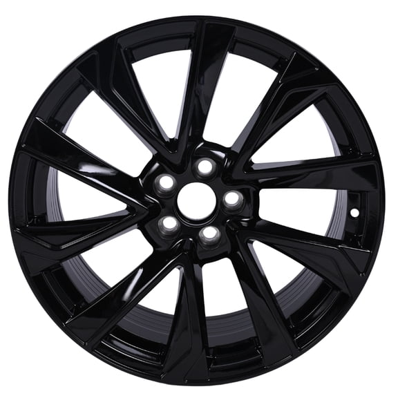 18" x 8" Wheel Rim for Toyota Corolla 2019 2020 2021 2022 Aluminum Black 5-100 40mm Offset 54.1mm Hub Bore 4261112F00 4261102W00