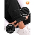 thumbnail image 5 of Fantaslook Fleece Lined Sweatpants for Women High Waisted Winter Baggy Pants with Pockets Drawstring Elastic Waist Joggers, 5 of 10
