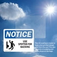 thumbnail image 6 of (2 Pack) Use Spotter For Backing Sign, 6 of 7