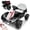 White6, variant on Letsgokid 24V Ride on Toy for Big Kids, 2x200W Motors, Up to 5MPH, Ride on Car with Parent Remote, Headlights, Shock Absorbers, Music, 4 Wheeler Electric Car for Kids 3+