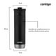 thumbnail image 5 of Termo Acero Inox Sistema Snapseal Byron 710 Ml Contigo negro Contigo  2094860, 5 of 7