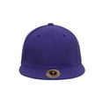 thumbnail image 2 of Top Headwear Flat Bill Adjustable Snapback Cap - Purple, 2 of 2