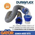 thumbnail image 2 of Duraflex 22004 Gator® SEWER HOSES RV, 2 of 2